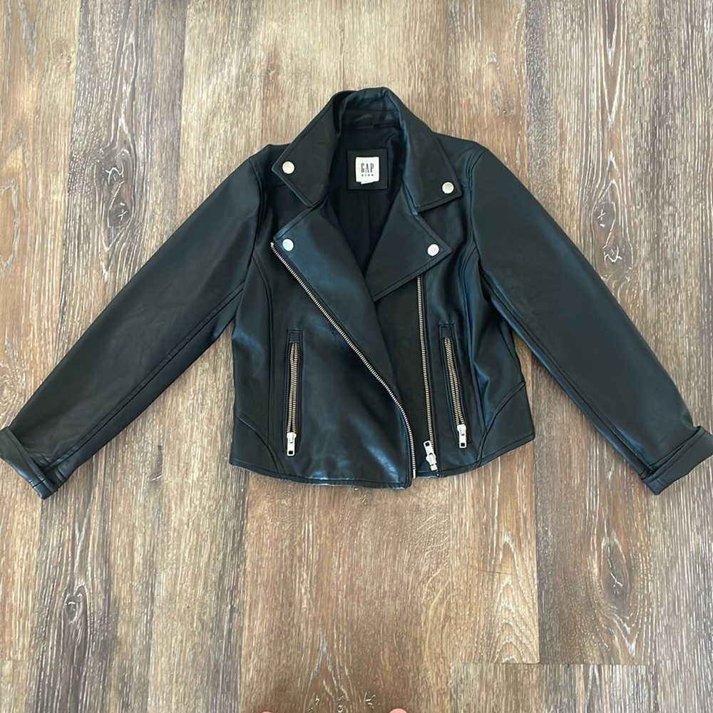 Kids Vegan Leather Jacket